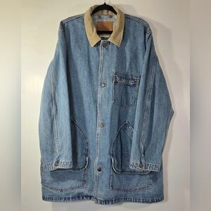 LEVI'S PREMIUM BRISBANE DENIM  CHORE COAT.